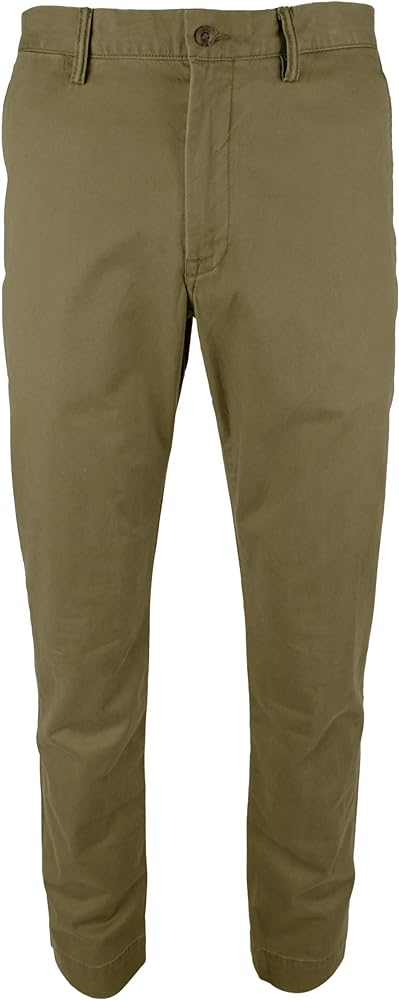 Polo Ralph Lauren Men's Slim Fit Stretch Twill Chino Pants-G-32X30 Green