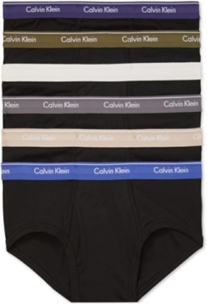 Calvin Klein Men's 6-Pk. Cotton Classics Cotton Briefs