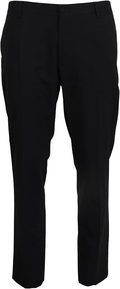 Dolce & Gabbana Gray Wool Stretch Dress Formal Slim Fit Men's Pant