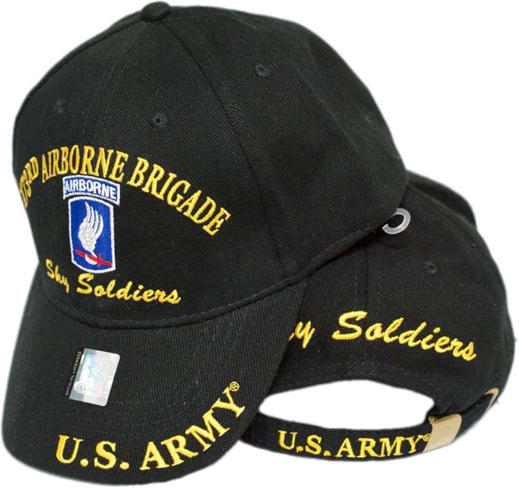 US Army 173RD Airborne Brigade Sky Soliders Embroidered Hat Cap Premium Quality Dad Hat For Men Women