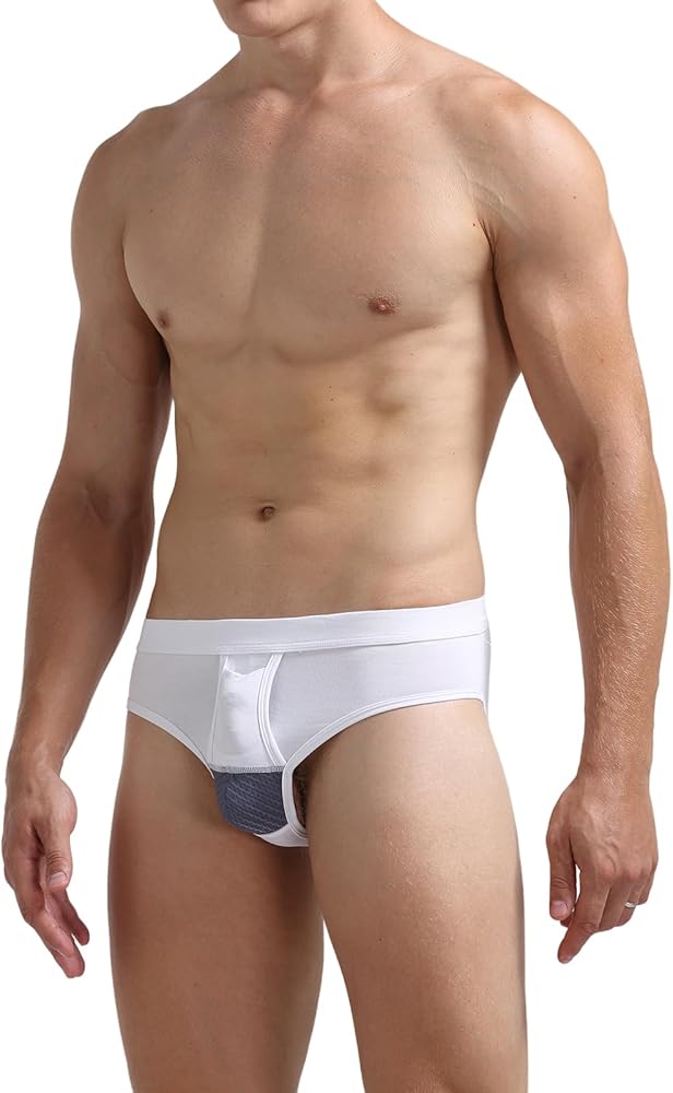 Men's Bikinis Underwear Briefs Modal Microfiber Tagless Comfort Flex Fit Soft Low Rise Underpants Pack