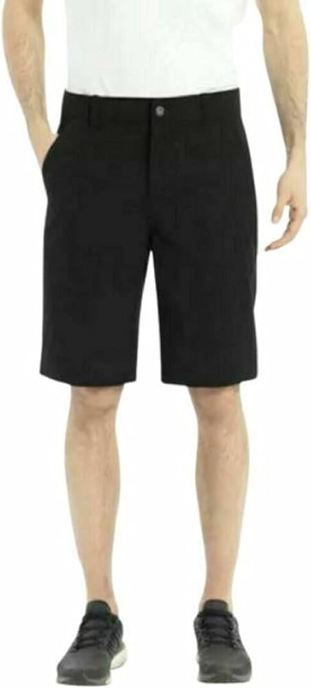 Gerry Men's Stretch Cargo Flat Front Woven Hiking Shorts (Black, 32, Numeric_32)