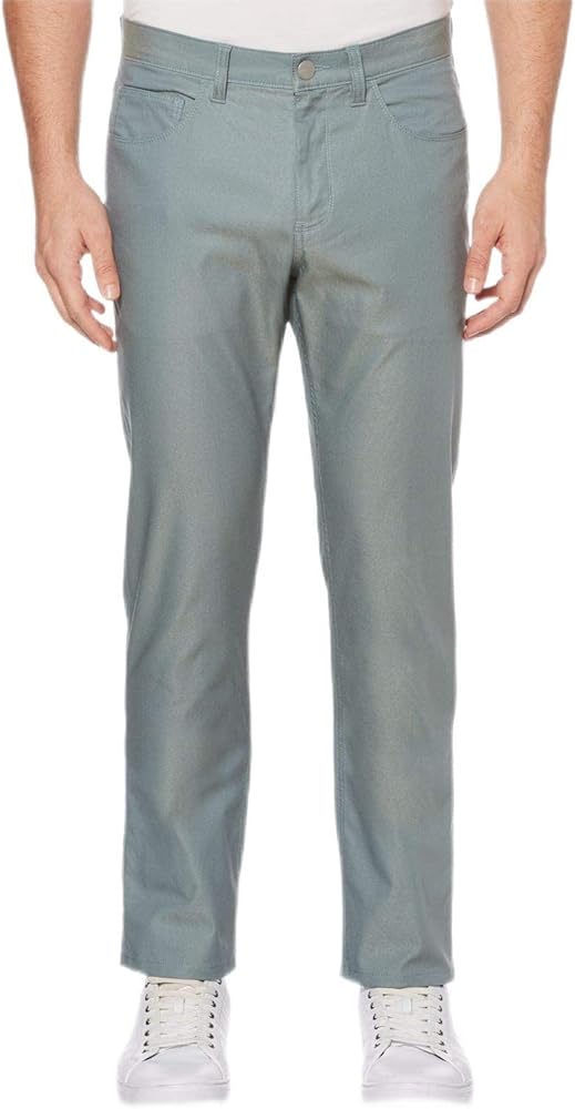 Perry Ellis Men's Stretch Cotton Tech 5 Pocket Pant