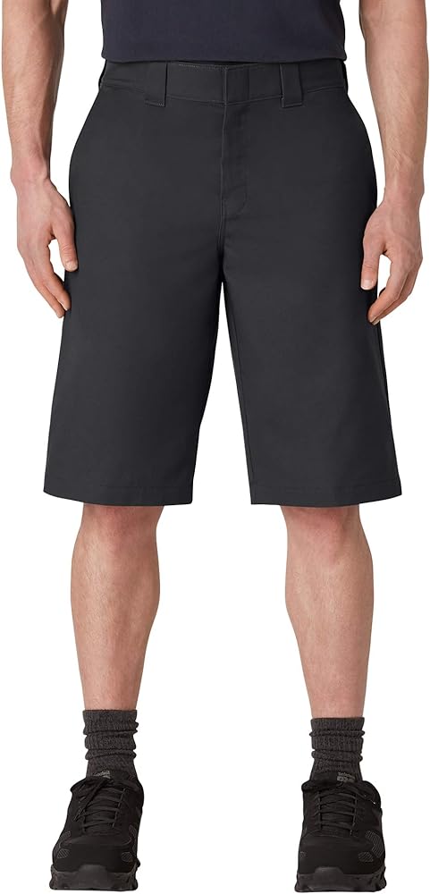 Dickies Men's Big-Tall Cooling Temp-iq Active Waist Flat Front Shorts