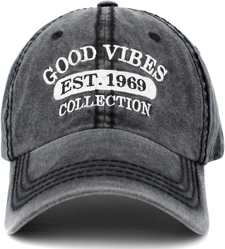 Urban Fashion Vintage Baseball Cap Distressed Washed Dad Hat Trend Adjustable Unisex