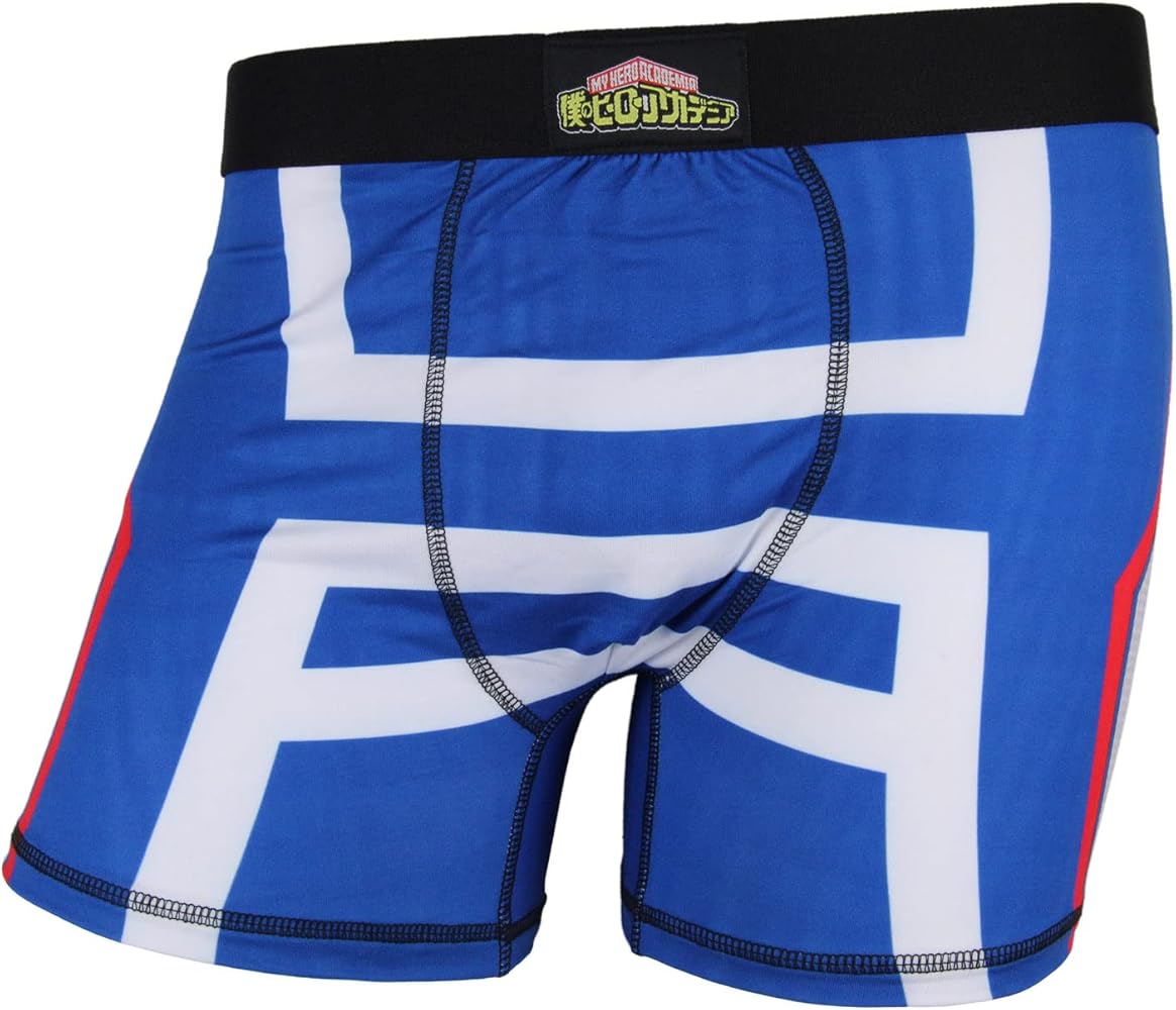 Bioworld My Hero Academia Boxers Men's UA High School Training Suit Boxer Briefs Underwear