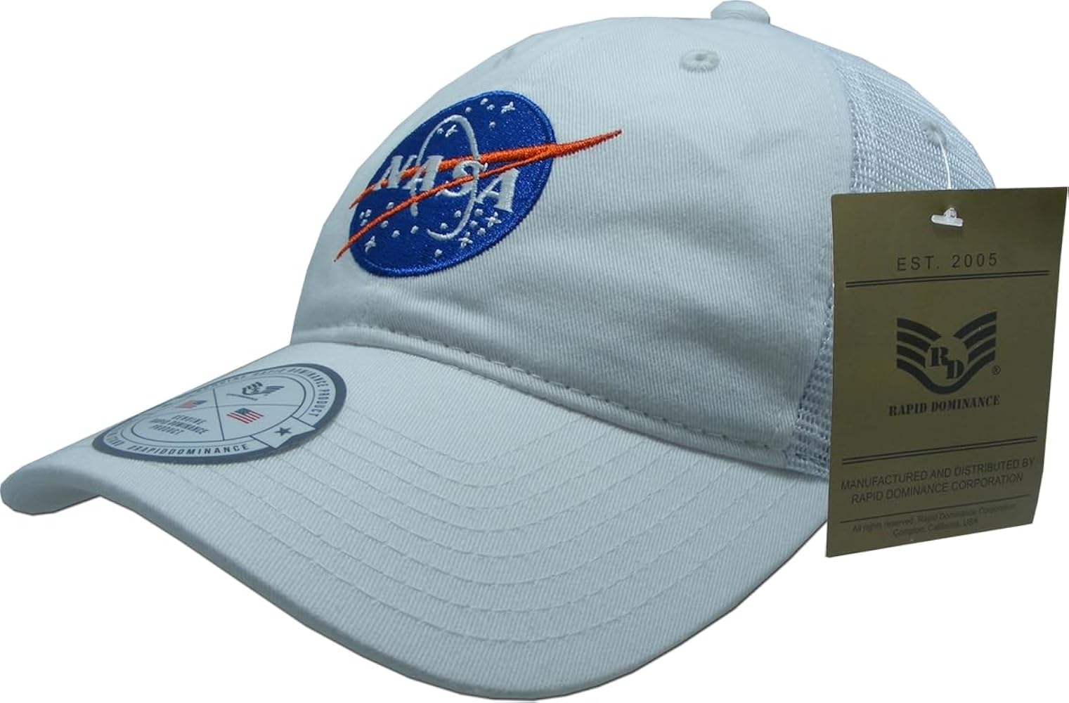 Rapid Dominance NASA Relaxed Trucker Cap