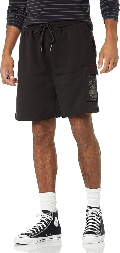 True Religion Men's Bball Cargo Shorts