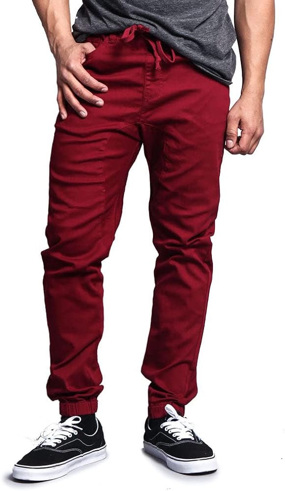 Victorious Men's Casual Stretch Jogger Pants