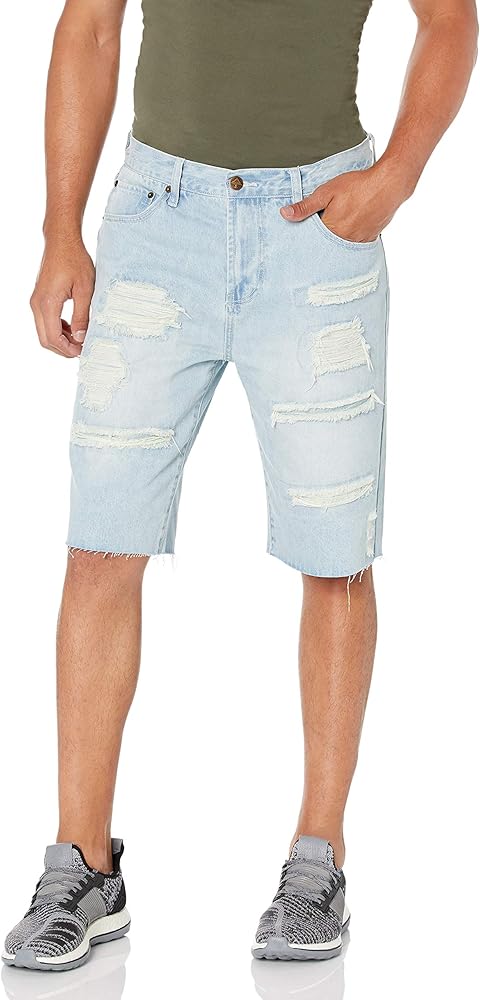 LRG Lifted Research Group Men's Denim Shorts