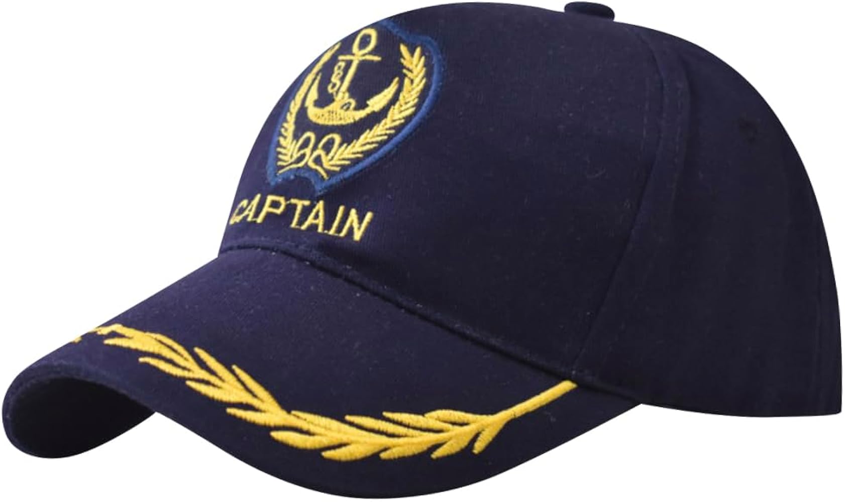 Anchor Embroidered Captain Hat Skipper Boating Baseball Caps Adjustable Nautical Yacht Navy Marine Sailor Trucker Hat