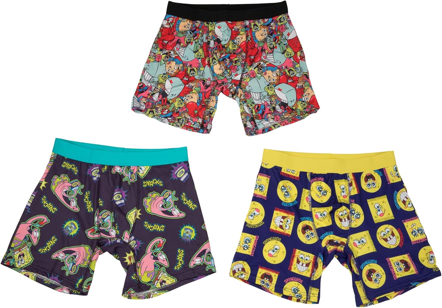 SpongeBob SquarePants Classic 3-Pack Boxer Brief Set