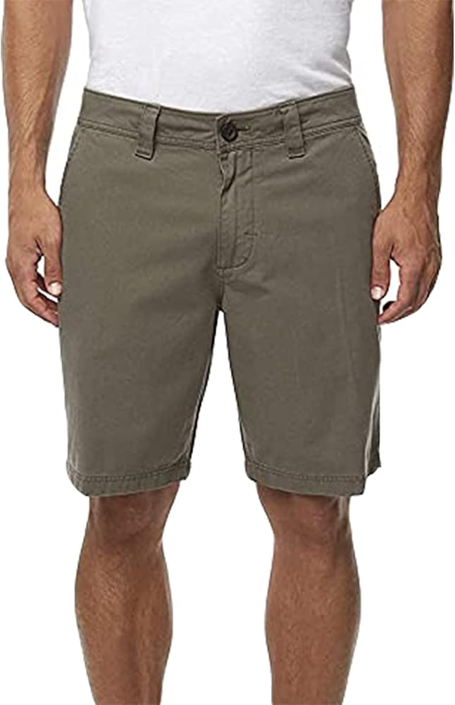 O'NEILL Men's Jaxon Stretch Fixed Waist 20 Inch Outseam Shorts