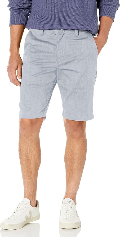 Volcom Men's Frickin Modern Stretch Chino Shorts Grey