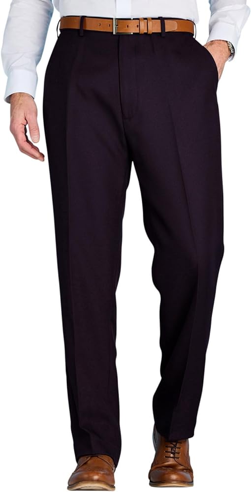 Chums | Men's | Stretch Waist Formal Smart Work Pants Hidden Elasticated Waist Smart Work Pants |