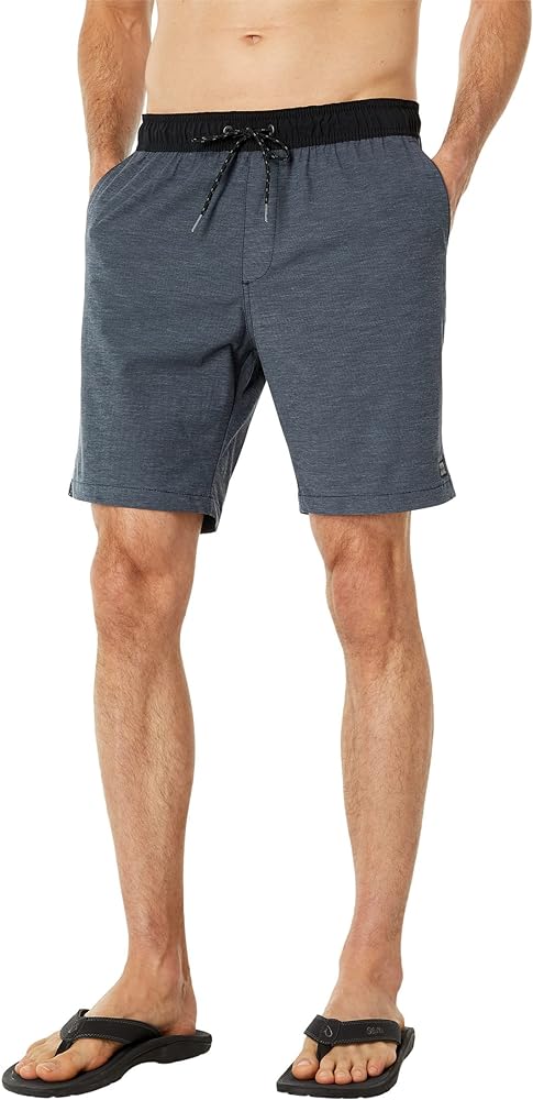 Billabong Mens Crossfire Elastic Waist Short XXL Navy