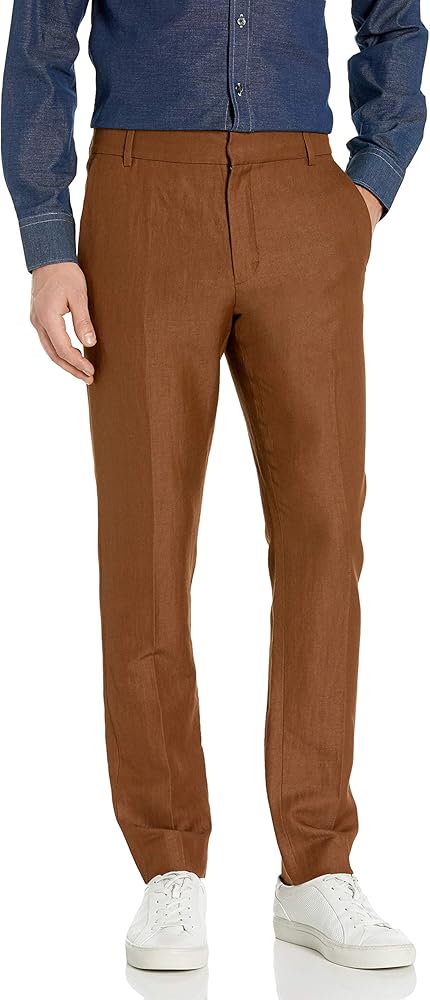 Vince Men's Linen Wool Trouser