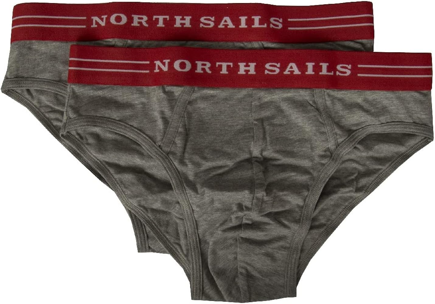 North Sails Pack of 2 bipack briefs underpants visible elastic underwear article NS01USP03 BIPACK