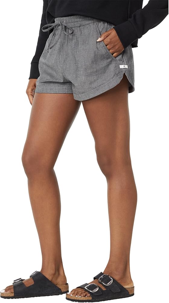 Hurley Cindy Chambray Shorts Slate Chambray SM