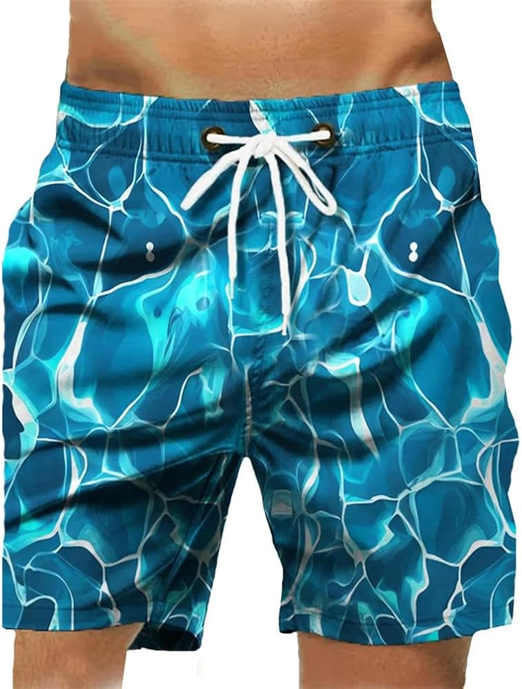 Men's Swim Shorts Swimming Board Shorts Beach Running Shorts Seawater Shorts Swimming Beach Shorts