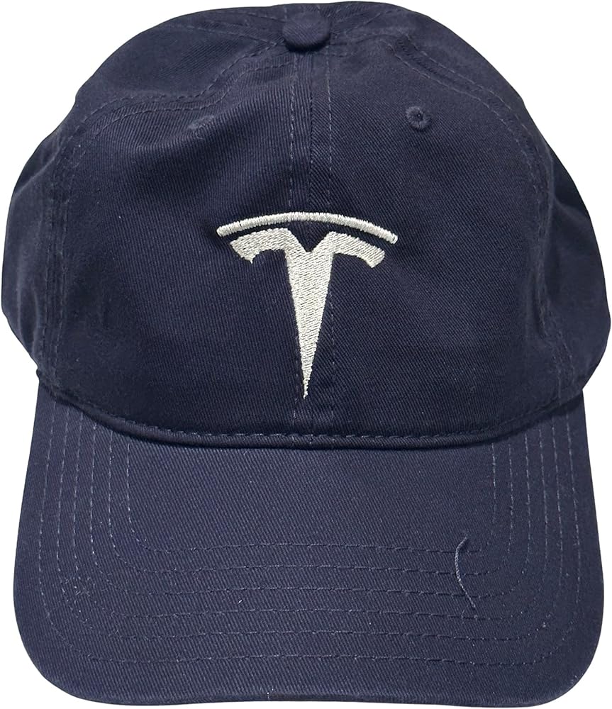 Tesla Hat/Cap - Adjustable - Motor Logo Model 3 Car 2055 - Quality Embroidered