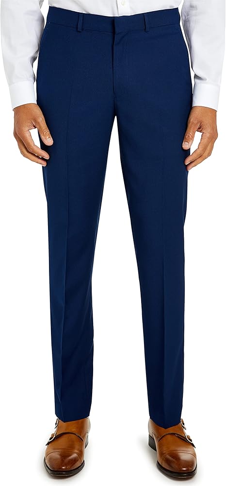 Kenneth Cole REACTION Men's Suit Pants, Blue, 40W x 32L