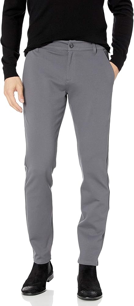 PAIGE Men's Stafford Tech Trouser, Wild Grey, 29