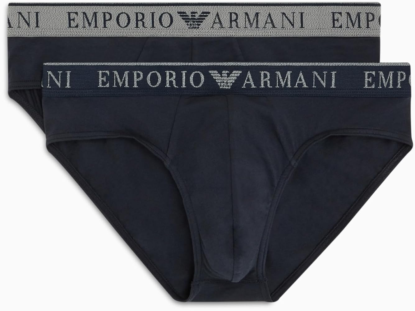 Emporio Armani Men's Stretch Cotton Endurance 2pack Brief