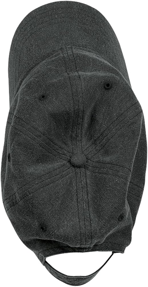 1910 Pigment Dyed Baseball Cap Black One Size