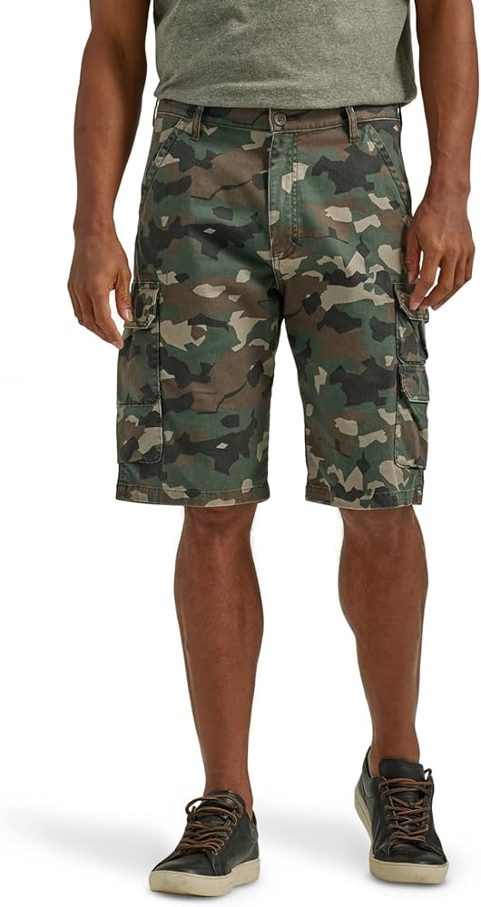 Wrangler Authentics Men's Stretch Twill Cargo Shorts