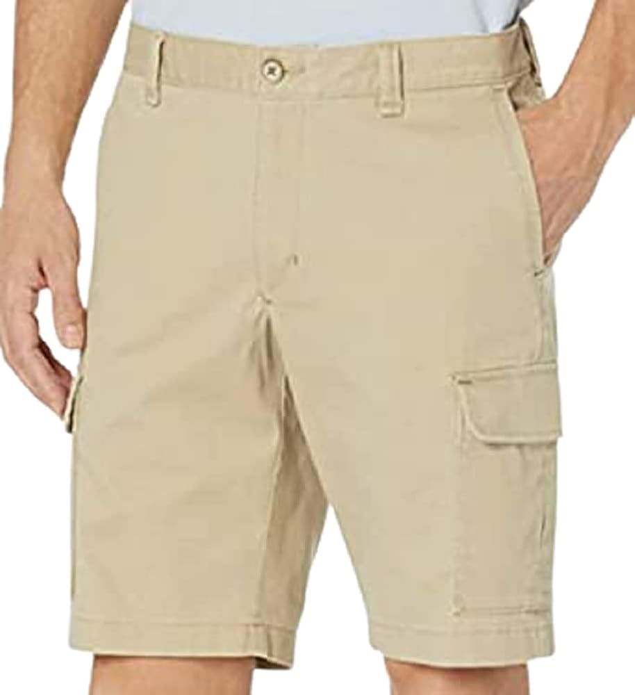 Tommy Bahama Mens Coastal Key Twill Cargo Casual Shorts Beige 30