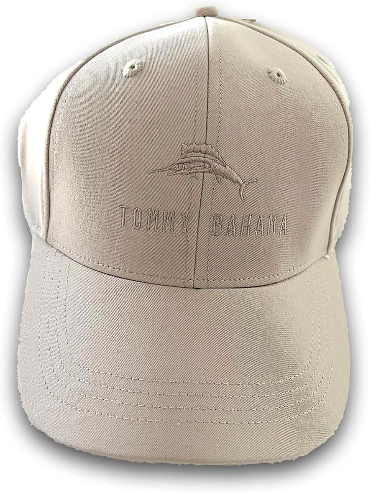 Tommy Bahama Men's Logo Baseball Tip Your Cap Hat One Size Color Khaki